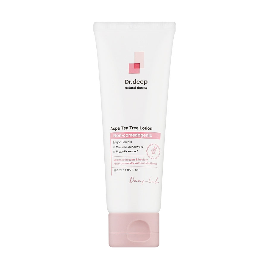 Терапевтичний протизапальний лосьйон для обличчя Dr.Deep Acpa Tea Tree Lotion з чайним деревом та терпінеолом, 120 мл